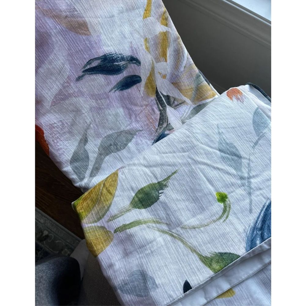 New Anthropologie Briony Duvet Cover sz Twin - Picture 7 of 8